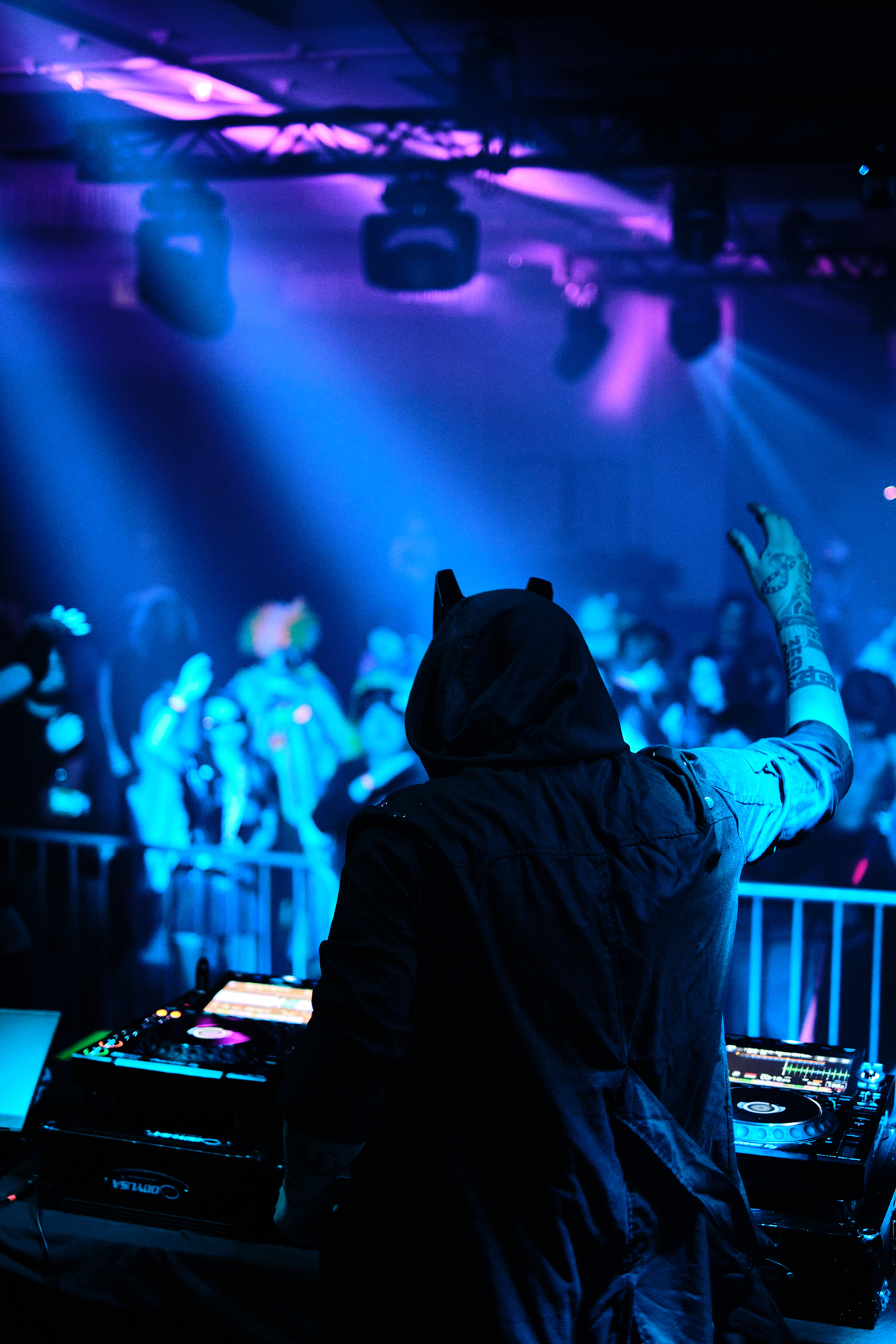 DJ setup